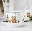 Komplet filiżanek ze spodkami 0,27 l / 15 cm (2 szt.)  Duo - Christmas Village 15.CHV.K2FS