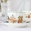 Komplet filiżanek ze spodkami 0,27 l / 15 cm (2 szt.)  Duo - Christmas Village 15.CHV.K2FS