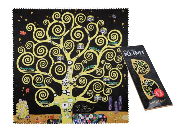 Ściereczka do okularów Carmani - Gustav Klimt Drzewo życia 33.021-0502 Ściereczka do okularów Carmani - Gustav Klimt Drzewo życia 33.021-0502