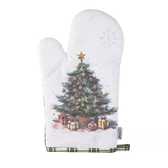 Rękawica kuchenna 28 cm Altom Design - Świąteczne Drzewko 07.CHR.5482