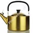 Czajnik z gwizdkiem 1,5 L Vialli Design - Diamante złoty mat 1K.CZA.9194