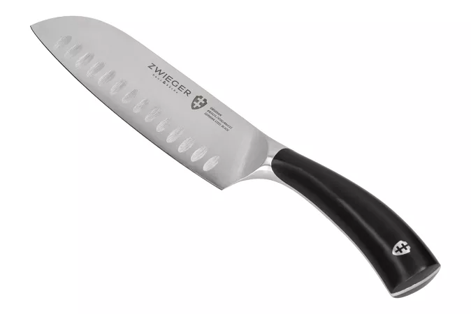 Nóż santoku 18 cm ZWIEGER - Obsidian 1Z.OB.NSA Nóż santoku 18 cm ZWIEGER - Obsidian 1Z.OB.NSA