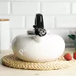 Czajnik emaliowany 2,5 L Forchetto - Luna Bianco 1FO.CZA.1123