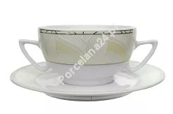 Bulionówka ze spodkiem 0,3 L / 16 cm Lubiana - Ambasador 4724