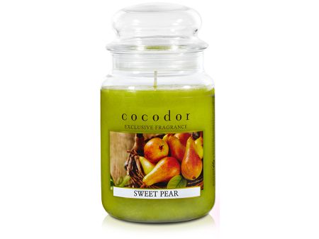 Świeca duża 550g Cocodor - Sweet Pear 30435