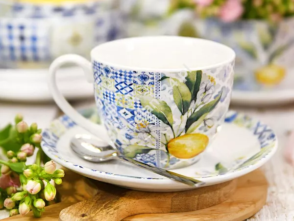 Filiżanka ze spodkiem 0,24 L Villa Italia - Limonetti GB115 Filiżanka ze spodkiem 0,24 L Villa Italia - Limonetti GB115