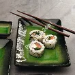 Zestaw do sushi dla 2 osób (4 el.) z pałeczkami Tokyo Design Studio - Yamasaku Hiwa Green 33602