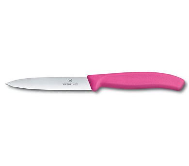 Nóż do warzyw i owoców 10 cm Victorinox - Swiss Classic Pink V.SC.P.6.7706.L115
