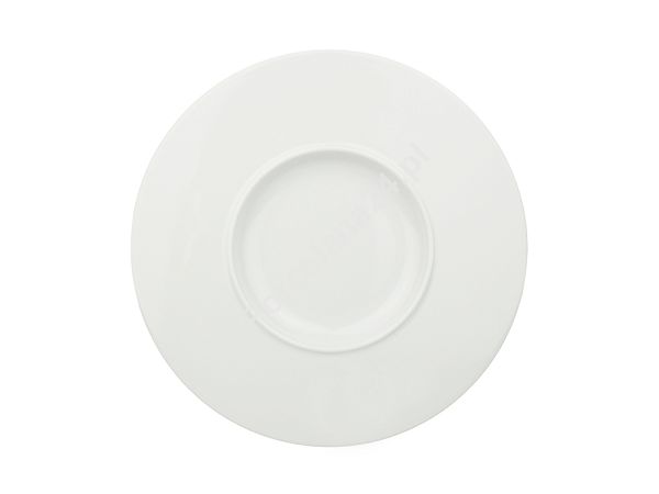 Talerz płytki 27 cm (do pasty, do deseru) Lubiana - Muza Biała Talerz płytki 27 cm (do pasty, do deseru) Lubiana - Muza Biała