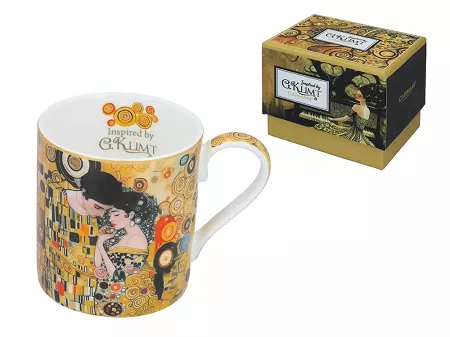 Kubek 0,35 L Carmani - Inspirowany malarstwem G. Klimt, Kobieta i mężczyzna 33.532-0022
