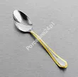 Komplet sztućców 24 cz. na 6 osób Hisar - Riva Gold (4.0/3.0 mm) złocone