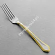 Komplet sztućców 24 cz. na 6 osób Hisar - Riva Gold (4.0/3.0 mm) złocone