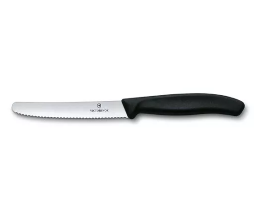 Nóż do pomidorów 11 cm Victorinox - Swiss Classic Black V.SC.B.6.7833 Nóż do pomidorów 11 cm Victorinox - Swiss Classic Black V.SC.B.6.7833