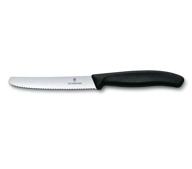 Nóż do pomidorów 11 cm Victorinox - Swiss Classic Black V.SC.B.6.7833