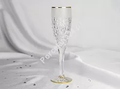 Kpl. kieliszków do szampana 180 ml (6 szt.) Bohemia Jihlava - Nicolette Gold 4SB.NIG.028740