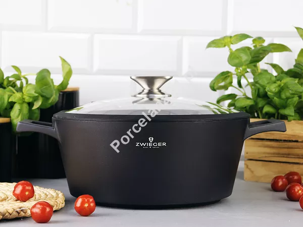 Garnek 28 cm ZWIEGER - Black Stone 1Z.BS.G28 Garnek 28 cm ZWIEGER - Black Stone 1Z.BS.G28