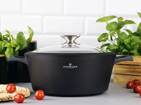 Garnek 28 cm ZWIEGER - Black Stone 1Z.BS.G28