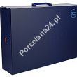 Komplet sztućców 70 cz. na 12 osób - SATYNOWANE - Odiso - Florenz 9000 - NÓŻ MONOBLOK (walizka)
