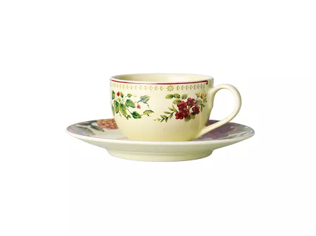 Filiżanka ze spodkiem 0,1 L / 13 cm Bogucice - Rajski Ogród 854