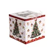 Filiżanka ze spodkiem  0,3 l / 15 cm i z dzbankiem 0,45 l  Duo  - Christmas Tree 15.CHT3.KDH