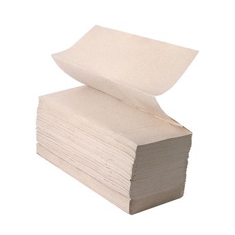 Ręcznik papierowy ZZ (V-Fold) - Bio Brązowy EM.PA.RE