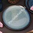 Komplet talerzy na 6 osób (18 el.) Altom Design - Reactive Navy Blue