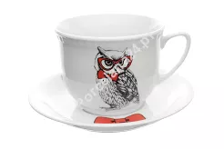 Filiżanka ze spodkiem 0,3 L / 16 cm Lubiana - Wiedeń dek. 6551