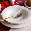 Komplet talerzy 6 osób (18 el.) Bon Bistro - Retro Ivory ecru