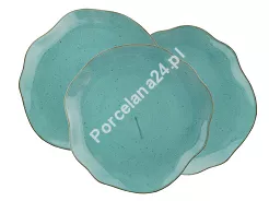 Komplet 6 talerzy płytkich 28 cm Lubiana - Stone Age / Morski
