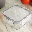 Pojemnik kwadratowy 375 ml z pokrywką LAV - Fresco 4K.FRE.227