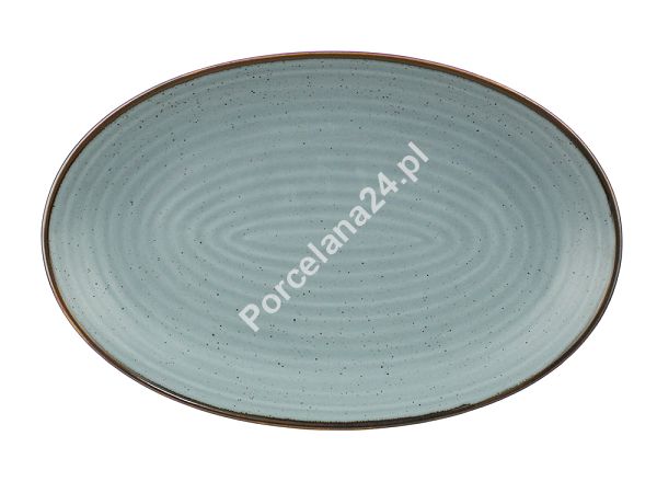 Półmisek owalny 31 cm Bogucice - Alumina Circus Blue 1116 Półmisek owalny 31 cm Bogucice - Alumina Circus Blue 1116