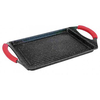 Patelnia / Płyta GRILOWA 27 x 45 cm SSW - Griglia 330045