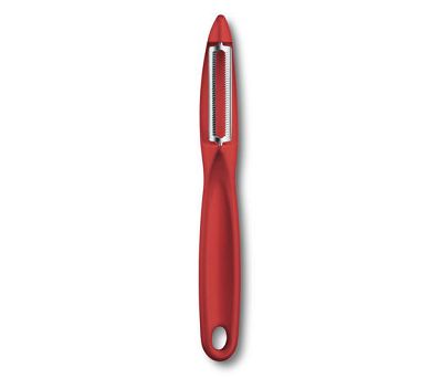 Obieraczka pionowa 21 cm Victorinox - Czerwona ząbkowane ostrze V.AK.7.6075.1