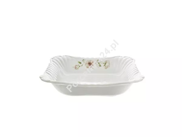Salaterka kwadratowa 24 cm Chodzież - Iwona G841 Flores Salaterka kwadratowa 24 cm Chodzież - Iwona G841 Flores