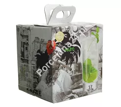 Kpl (4szt) szklanek 300 ml MOJITO Krosno - Drinki Świata 6137