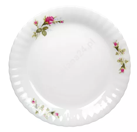 Talerz płytki 24 cm Chodzież - Iwona B026 /0026 CHODZIESKA RÓŻA Talerz płytki 24 cm Chodzież - Iwona B026 /0026 CHODZIESKA RÓŻA
