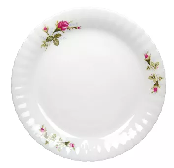 Talerz płytki 24 cm Chodzież - Iwona B026 /0026 CHODZIESKA RÓŻA