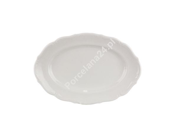 Półmisek owalny 38 cm Chodzież - Maria Teresa C000 BIAŁA Półmisek owalny 38 cm Chodzież - Maria Teresa C000 BIAŁA