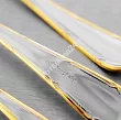 Komplet sztućców 65 cz. na 12 osób Pintinox 1929 - Filet (2.5 mm) złocone 23.FILG.K65