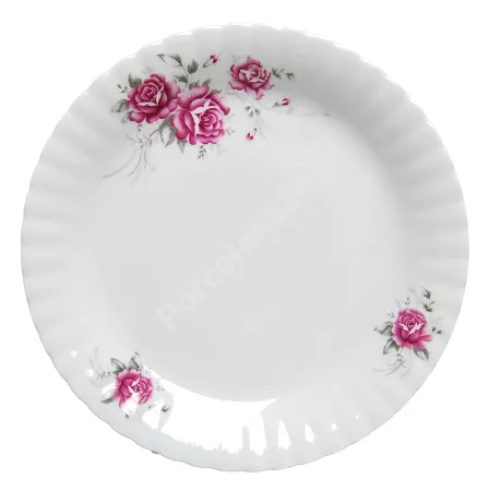 Talerz płytki 24 cm Chodzież - Iwona B444 ROZALIA Talerz płytki 24 cm Chodzież - Iwona B444 ROZALIA