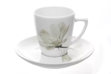 Filiżanka ze spodkiem 0,1 L / 12 cm Lubiana - Beata/Sonia 6474