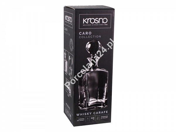 Karafka do whisky 1000 ml Krosno - CARO 2101 Karafka do whisky 1000 ml Krosno - CARO 2101