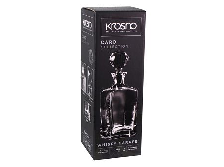 Karafka do whisky 1000 ml Krosno - CARO 2101