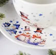 Komplet filiżanek ze spodkami 0,25 l / 15,3 cm (2 szt.)  Duo - Snowman 15.SNO.K2FS