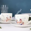 Komplet filiżanek ze spodkami 0,25 l / 15,3 cm (2 szt.)  Duo - Snowman 15.SNO.K2FS