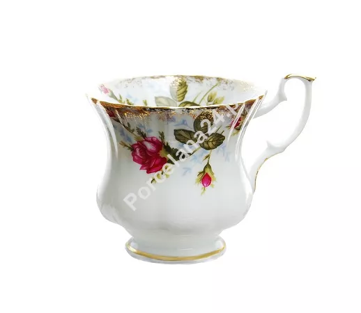 Filiżanka 0,22 L (wcięta, bez spodka)  Chodzież  - Iwona B013 ZŁOCONA RÓŻA Filiżanka 0,22 L (wcięta, bez spodka)  Chodzież  - Iwona B013 ZŁOCONA RÓŻA