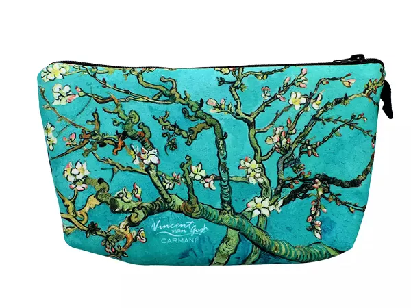 Kosmetyczka 22 x 13,5 cm Carmani - Vincent van Gogh, Kwitnący Migdałowiec 33.021-4857 Kosmetyczka 22 x 13,5 cm Carmani - Vincent van Gogh, Kwitnący Migdałowiec 33.021-4857