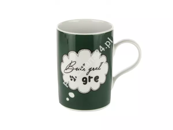 Kubek 0,3 L Lubiana - Leon 7128D BĘDĘ GRAŁ Kubek 0,3 L Lubiana - Leon 7128D BĘDĘ GRAŁ
