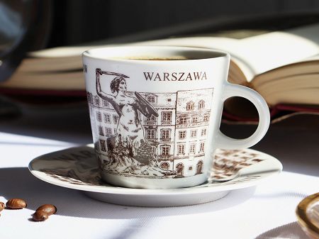 Filiżanka ze spodkiem 0,22 L Omel - Warszawa Syrenka 31.FSDWS