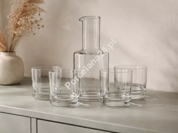 Kpl. karafka 0,75 L + 4 szklanek do wody 0,32 L Krosno - 44.KPL-1112 Kpl. karafka 0,75 L + 4 szklanek do wody 0,32 L Krosno - 44.KPL-1112